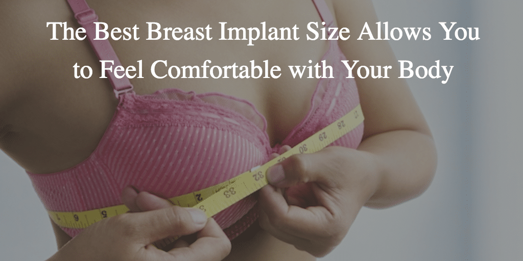 best breast implant size